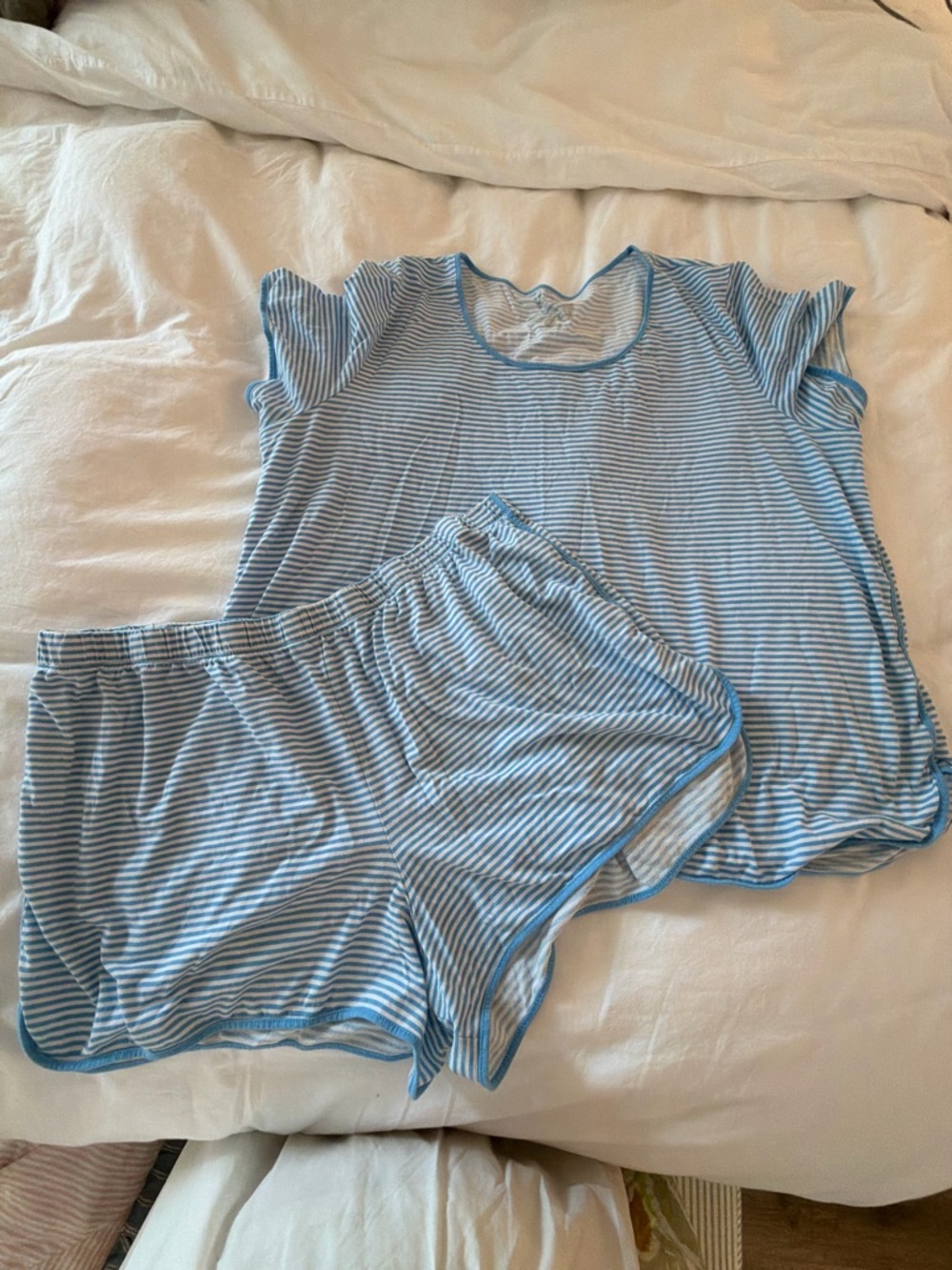 Lake Inspried Pajamas Short Set in Blue Pajamas